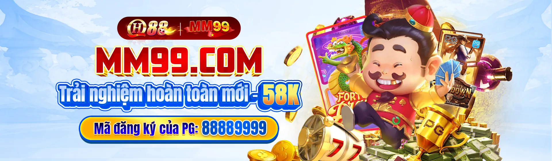 Banner chính game bắn cá Loto188 với cá lớn và san hô